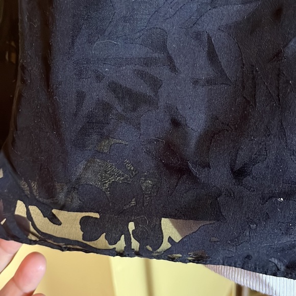 BANANA REPUBLIC Size Small Dual Layer Tank Floral burn-out Weave Cotton $59 NEW - Picture 14 of 14